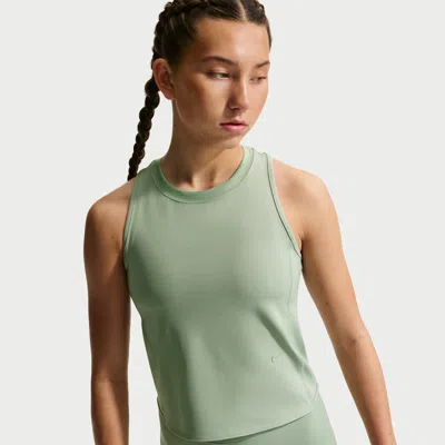 Nike Kids' Women's Mavn Girls' Dri-fit Knit Tank Top In Green