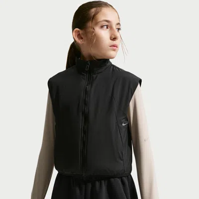 Nike Kids' Women's Mavn Girls' Storm-fit Vest In Black