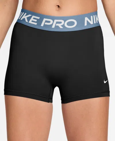Nike Women's Mid-rise Biker Shorts In Black