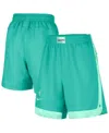 Nike Mint New York Liberty Fly Basketball Tri-blend Fleece Shorts In Multi
