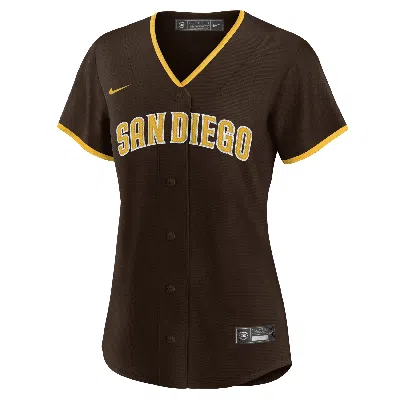 Nike Women's Mlb San Diego Padres (fernando Tatis Jr.) Replica Baseball Jersey In Brown