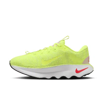 Nike Motiva Road Runner Walking Shoe In Yellow
