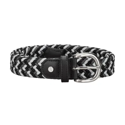 Nike Women's Multicolor Stretch Woven Belt In Black