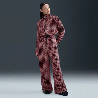 Nike Women's Naomi Osaka Jacquard Jumpsuit In Orange