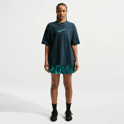 Nike Women's Naomi Osaka Mid-rise 3" Shorts In Blue