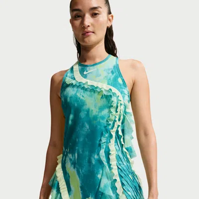 Nike Women's Naomi Osaka Slam Dri-fit Tennis Dress In Blue