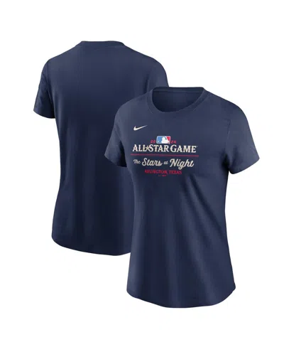 Nike Women's Navy 2024 Mlb All-star Game Stars At Night T-shirt