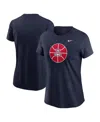 Nike Women's Navy Arizona Wildcats Basketball Primary T-shirt In Navy