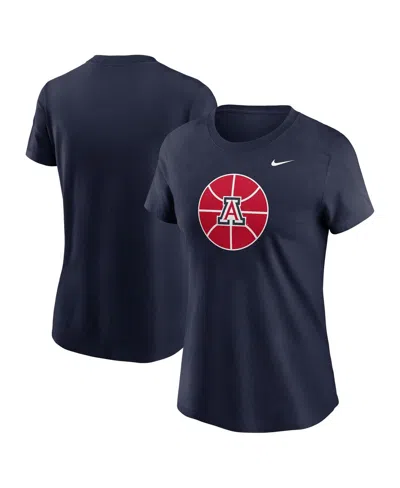 Nike Women's Navy Arizona Wildcats Basketball Primary T-shirt