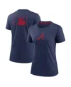 Nike Women's Navy Boston Red Sox Authentic Collection Early Work Tri-blend T-shirt In Navy