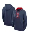 Nike Women's Navy Boston Red Sox Authentic Collection Performance Pullover Hoodie In Navy