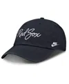 Nike Boston Red Sox Cooperstown Script  Women's Mlb Adjustable Hat In Navy