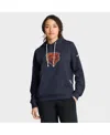 Nike Women's Navy Chicago Bears Sideline Standard Issueâ Initial Homeâ Dri-fit Hoodie In Blue