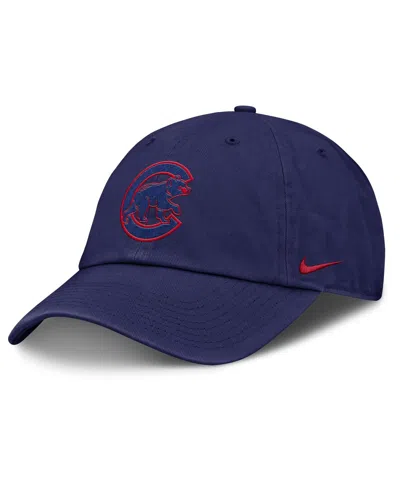NIKE WOMEN'S NAVY CHICAGO CUBS CLUB ADJUSTABLE HAT