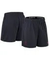 Nike Cleveland Guardians Authentic Collection Practice  Women's Dri-fit Mlb Shorts In Navy