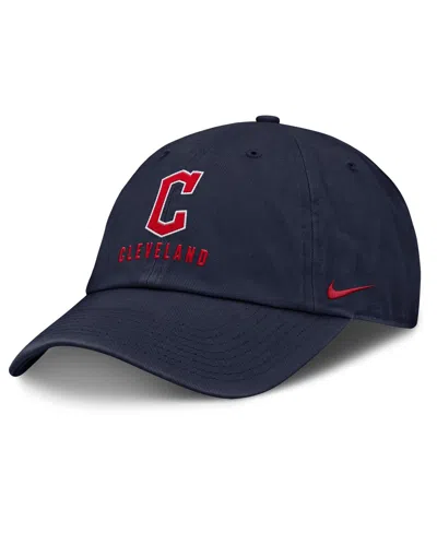 Nike Women's Navy Cleveland Guardians Club Adjustable Hat