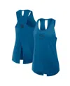 Nike Navy Dallas Cowboys Glory Crisscross Performance Tank Top In Blue