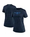 Nike Women's Navy Detroit Tigers 2024 City Connect Authentic Collection Practice Velocity Performance T-s In Navy