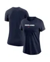 Nike Women's Navy England National Team Wordmark T-shirt