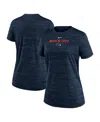 Nike Women's Navy Cleveland Guardians Authentic Collection Velocity Performance T-shirt In Navy