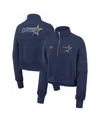 Nike Women's Navy Houston Astros Cooperstown Collection Phoenix Fleece Half-zip Sweatshirt In Navy