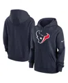 Nike Women's Navy Houston Texans Club Fleece Pullover Hoodie In Navy
