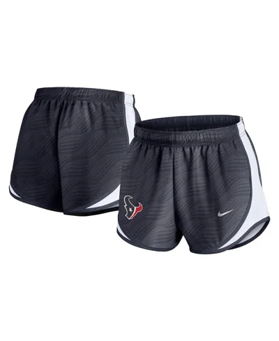 Nike Women's Navy Houston Texans Tempo Performance Shorts