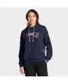 Nike Women's Navy New England Patriots Sideline Standard Issueâ Initial Homeâ Dri-fit Hoodie In Blue