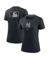 Nike Women's Navy New York Yankees Authentic Collection Early Work Tri-blend T-shirt In Navy
