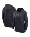 Nike Women's Navy New York Yankees Authentic Collection Performance Pullover Hoodie In Navy