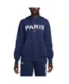 Nike Women's Navy Paris Saint-germain Phoenix Fleece Pullover Hoodie