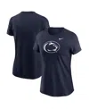 Nike Women's Navy Penn State Nittany Lions Primetime Evergreen Logo T-shirt In Navy
