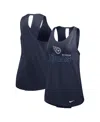 Nike Women's Navy Tennessee Titans Performance Tank Top In Navy