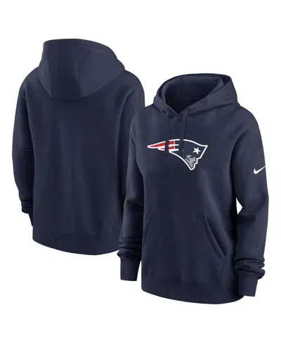 NIKE WOMEN'S NEW ENGLAND PATRIOTS CLUB FLEECE PULLOVER HOODIE