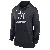 Nike Women's New York Yankees Authentic Collection  Therma Mlb Pullover Hoodie In Blue