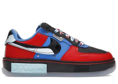 Pre-owned Nike Women's  Air Force 1 Low Fontanka Doernbecher Cidni Sneakers In Black/blue/red
