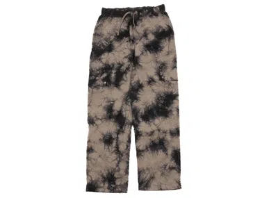 Pre-owned Nike Women's  Air Jordan Tiedye Cargo (her)itage Pants In Brown/black