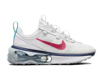 Pre-owned Nike Women's  Air Max 2021 Gypsy Rose Sneakers In White/thunder Blue/pure Platinum