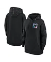 Nike Women's  Black Carolina Panthers 2023 Nfl Crucial Catch Club Pullover Hoodie In Black