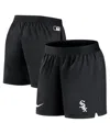 Nike Women's  Black Chicago White Sox Authentic Collection Team Performance Shorts In Black