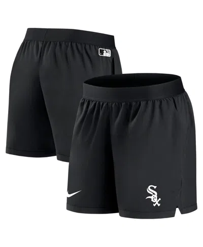 Nike Women's  Black Chicago White Sox Authentic Collection Team Performance Shorts