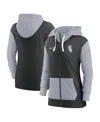 Nike Women's  Black Chicago White Sox Full-zip Hoodie In Black