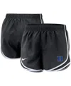 Nike Anthracite Alabama Crimson Tide Team Tempo Performance Shorts In Black
