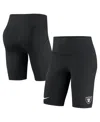 Nike Women's  Black Las Vegas Raiders Biker Shorts In Black