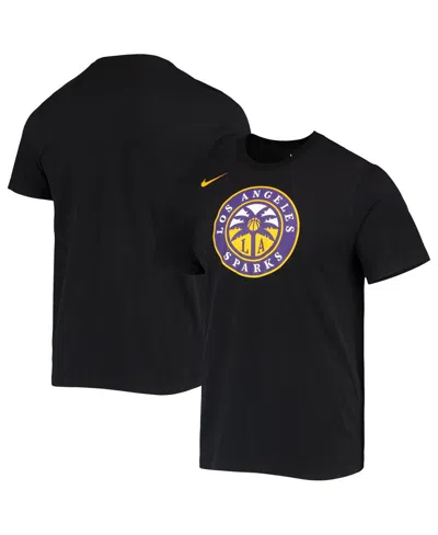 Nike Women's  Black Los Angeles Sparks Logo Performance T-shirt