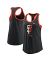 Nike Women's  Black San Francisco Giants Tech Tank Top In Black