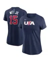 Nike Women's  Bobby Witt Jr. Navy Usa Baseball 2023 World Baseball Classic Name And Number T-shirt In Navy