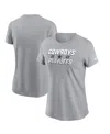Nike Women's  Gray Dallas Cowboys 2023 Nfl Playoffs Iconic T-shirt In Gray