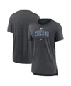 Nike Women's  Heather Charcoal Chicago White Sox Authentic Collection Early Work Tri-blend T-shirt In Heather Charcoal