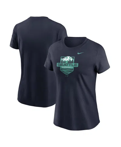 Nike 2023 All-star Game Outdoors Local  Women's Mlb T-shirt In Navy